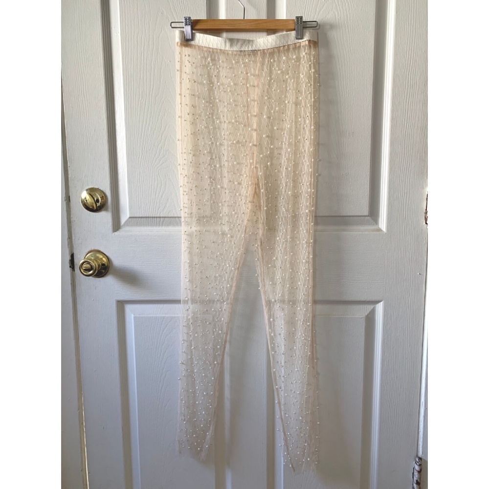 Sheer Pearl Pants